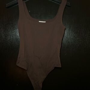 Babaton Brown Bodysuit